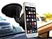 DENOTEK #1 Rated Windshield Car Phone Holder | Magnetic Cradle-less Head & Strong Suction Sticky Base I FREE Circular 75mm Adhesive Disk Included | suitable as a GPS mount and Magnetic Car Mount for iPhone 6, 5, Samsung Galaxy S5, S4 Note 3, 4 & all other Smartphones | Amazing Risk-free Life Time Warranty!