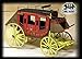 Model Trailways Western Stagecoach MS6001 Wood & Metal Model Kit 1:12 Scale