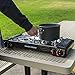 Portable Camping Stove Top and Grill for Cooking Outdoors, Double Burner Fueled by Butane Gas - Leaderware