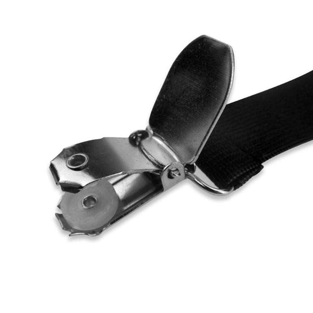 yagot 2Pcs Boucle de Drap à Deux têtes réglable Pratique Pince de canapé-lit Boucle en métal Utilisations Multiples Boucle de Fixation de la Feuille