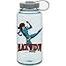 Nalgene Marvel 32oz Wide Mouth BPA-Free Water Bottle, 32 oz, Seafoam Black Widow
