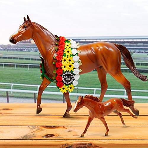 Breyer Justify Horse Model Set Includes Traditional & Stablemates