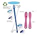BECREA Dog Toothbrush,Silicone Finger toothbrushes Set,for Small to Large Dogs, Cats