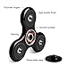 FEIFAN Tri Fidget Hand Spinner, Ultra Fast Bearings, Finger Toy, Great Gift for ADD, ADHD, Anxiety, and Autism Adult Children(Black)