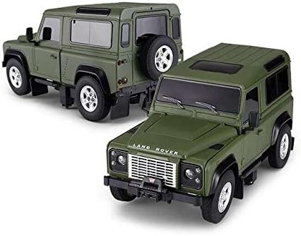 RASTAR Radio Remote Control 1/14 Scale Land Rover Denfender Licensed RC Model Car (Green)