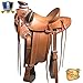 HILASON 16″ Western Horse Saddle Leather Wade Ranch Roping Oiledthumb 1