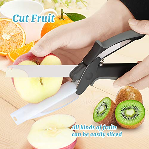 Kitchen Smart Cutter, Clever Food Choppers, Steel Knife With Cutting