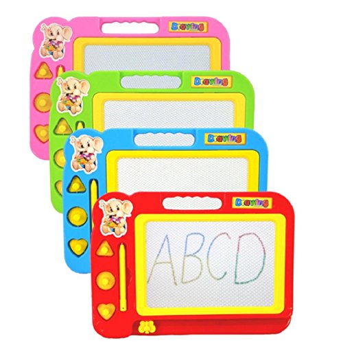 Ikevan Kid Color Magnetic Writing Painting Drawing Graffiti Board Toy Preschool Tool (Blue) - Thumbnail 2