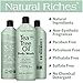 Antifungal TeaTree Oil Body Wash, Peppermint & Eucalyptus Oil Antibacterial Soap by Natural Riches -16oz Helps Athletes Foot, Eczema, Ringworm, Toenail Fungus, Jock itch, Body Itch (1 Pack)thumb 1