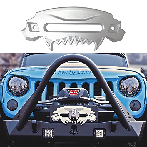 SXMA Universal Beast Front Bumper Aluminum 4x4 Hawse Fairlead Synthetic
