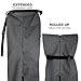 OutdoorMaster Ski Bag and Boot Bag - Travel with Skis Up to 195 cm & Boots Size 13 | Waterproof, Ergonomic Handles (Combo Pack or Only Ski Bag) - for Men, Women and Youth