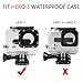 Camera Accessories Waterproof Back Door for Hero 3 Bacpac Touch Panel LCD Screen