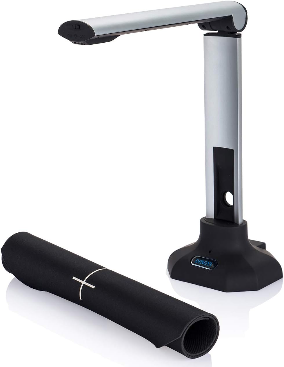 DINGYI Portable 8MP USB Document Camera Scanner with Auto-Focus and LED Supplemental Light. Excellent for Teacher Web Classroom Library and Office Conferencing : Electronics