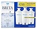 Brita Water Pitcher Replacement Filters, White 3 Filters
