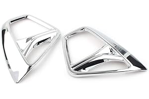 Cnamid5 Car Front Fog Lights Lamp Cover molding Trims Guard Automative Exterior Light Protectors For chevy for Chevrolet Blaz