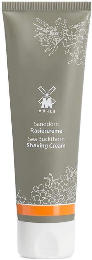 MÜHLE Sea Buckthorn Shaving Cream Tube, 75 ml (Pack of 1)