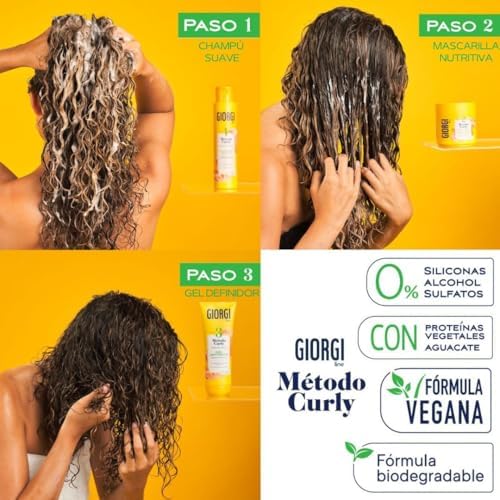 - Gel Definidor para Rizos Método Curly Paso 3-250 ml