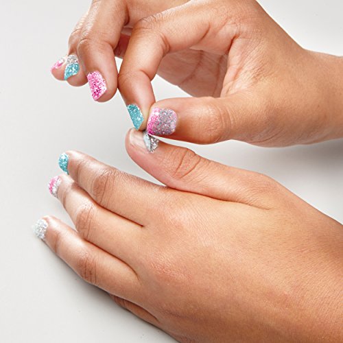 image for Cool Maker JoJo Siwa Glitter Nails - Glitter Manicure Kit with Custom 