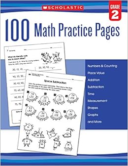 Amazon.com: 100 Math Practice Pages (Grade 2) (9780545799386