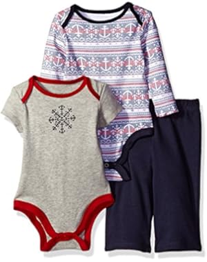 Nautica Baby Boys'' 3 PIECE BODYSUIT AND PANT SET