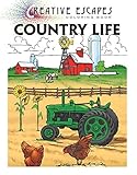 Creative Escapes Coloring Book: Country Life by Racehorse Publishing