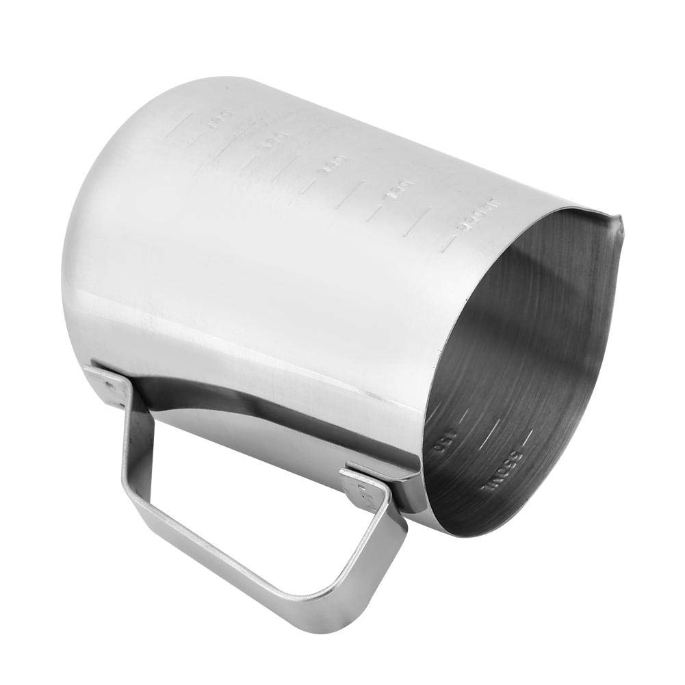 Candle Making Pot, Candle Making Tool DIY, Stainless Steel Cup with Scale for Making Candle(550ml)