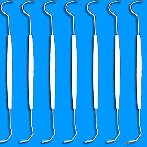 Pevor 100pcs Sterilized Disposable Dental Probe Double Ends Explorer