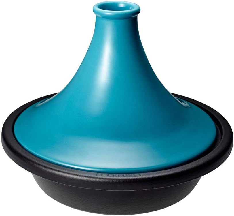 Le Creuset, Tajine en Fonte Émaillée, Ronde, Ø 27 cm, Compatible avec