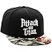 Attack On Titan Sublimated Bill Snapback Hat Black