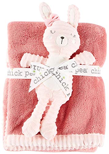 Chick Pea Girl's Baby Blanket and Baby Bunny - Thumbnail 2