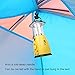 Qooltek Multi-functional 4-way Powered Solar Hand Crank LED Camping Lantern with AM/FM Radio and Emergency Cell Phone Charger (Yellow)