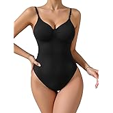 JEKAOYI Women's Shapewear Bodysuit, Mid Thigh Tummy Control Butt Lifter Shaper with Adjustable Straps
