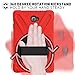 ZenRich Galaxy Tab A 10.1 Case 2016, P580/P585 Case (with S Pen Version), Shockproof Heavy Duty Rugged Case with Stand/Hand Strap/Shoulder Belt for Tab A 10.1 inch 2016 Release P580/P585, Red