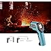 Infrared Thermometer,ZOTEK G320 Compact Digital Infrared Thermometer -58°F and 1022°F Accurate Adjustable Emissivity with LED Backlight Display Target Pointer