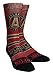 MLS Atlanta United FC Scarf Custom Athletic Crew Socks, Large/X-Large, Red