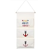 Magopera DCL Fish Extender Door Hanger, Cabin Door Hanging Pockets for Fish Exchange Extender Gifts on DCL Cruise Line in 2025 & 2026 (white)