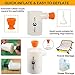 X-Lounger Portable Air Pump with 3600mAh Battery USB Rechargeable Electric Air Pump for Inflatables Quick Inflate Deflate Air Mattress Air Bed Pool Floats,Lightest with Nozzles
