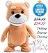 Naujova Teddy Bear - Dancing Talking Singing Stuffed Animal - Plush Interactive Toy for Baby Girl Boy Toddlers Kids