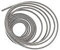 1PC 6mm x 6mm Door Window Frame Excluder Brush Strip Self Adhesive 5M