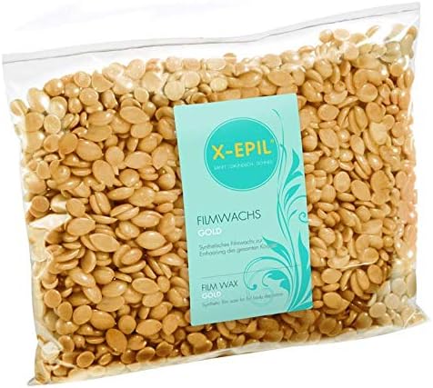 X-Epil Synthetic Film Wax, Gold, 0.5 kg, 500 g (Pack of 1)