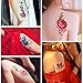 3D Temporary Tattoos for Women Flowers Large Lotus Rose Cherry Butterfly Waterproof Tattoo Sexy Fake Stickers Girls Lady Tattoo Body Art
