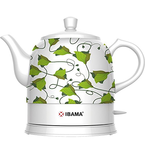 Ibama ceramic electric kettle cordless water teapot for…