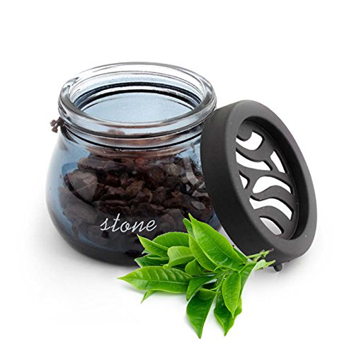 YGMONER Stone Air Freshener Zeolite Contains Natural Herbal Spices for Cars Bedrooms Toilets Office (Fresh Greentea)