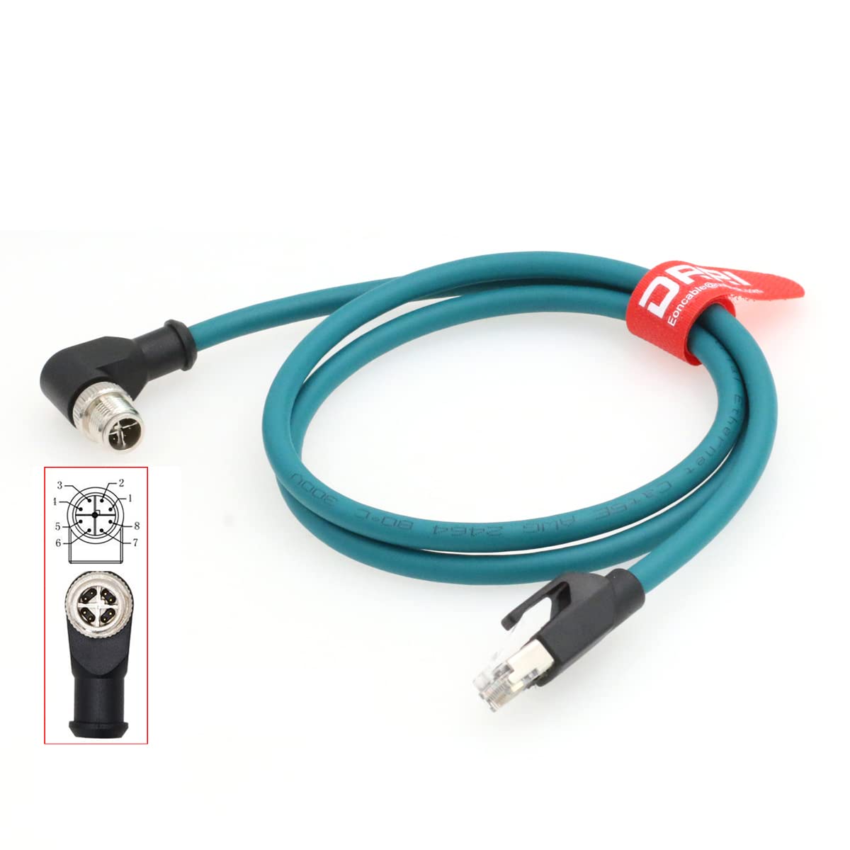Ethernet Right Angle Adapter DRRI Cognex In-Sight Series Vision System ...