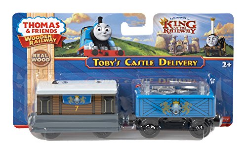Fisher-Price Thomas Wooden Railway - Toby's Royal Cargo Car