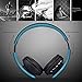 Ecandy Bluetooth Headphones Over-ear Stereo Wireless + Wired Headsets with Microphone for Music Streaming,Hands-free Calling For iPhone,Nokia,HTC,Samsung,LG,Moto,iPad,PSP and enabled Bluetooth-Blue