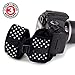 USA GEAR DualGRIP Professional Grip Camera Hand Strap with Neoprene Design and Metal Plate - Compatible with Canon, Fujifilm, Nikon, Sony, and More DSLR, Mirrorless, Point & Shoot Cameras (Polka Dot)
