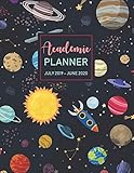July 2019 - June 2020 Academic Planner: Calendar oranizer at a glance monthly planner and yearly cal by Glenda L Dillard
