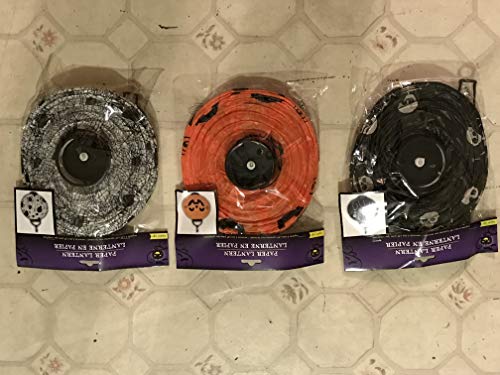 Paper Lanterns Halloween Decorations:LED Spiders