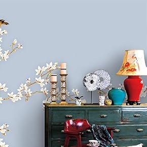 Wall Murals for Bedroom Chinese Style Removable Wallpaper Peel and Stick Wall Stickers - 66x96 inches